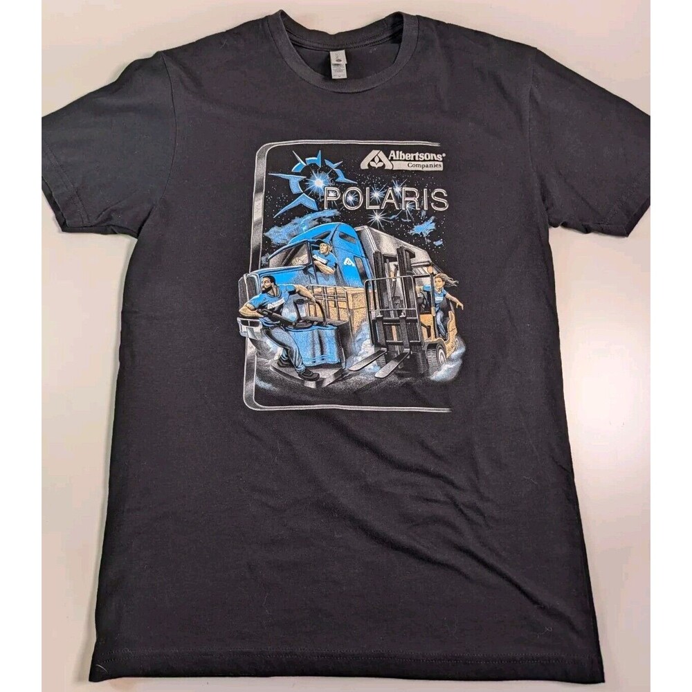 Albertsons Promo Polaris Forklifts T-Shirt RARE Men’s Size Medium